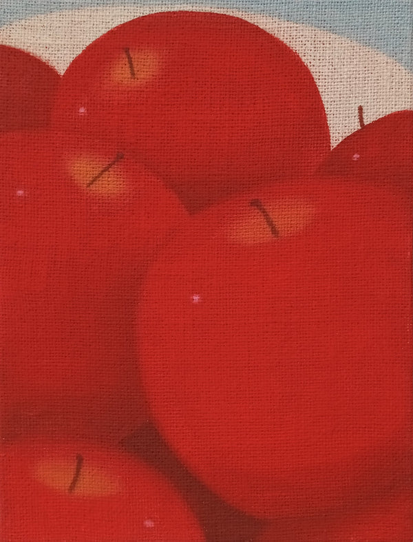 Red apple pile