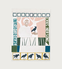 Load image into Gallery viewer, A caged bird softly cries her song