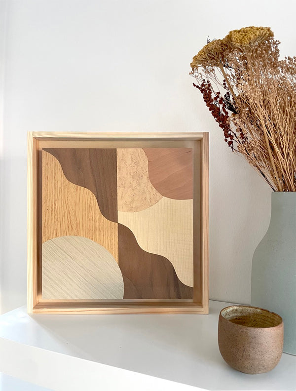 Across The Square (study) (Framed)