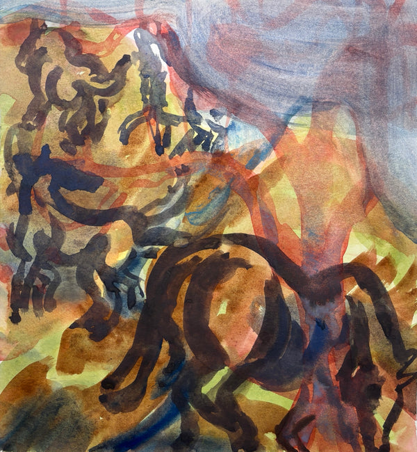 Animal mystery, ponies sketch