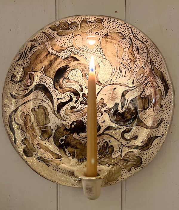 'Beauty and Terror' wall sconce #1