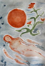 Load image into Gallery viewer, Beltane Goddess in an ocean sky