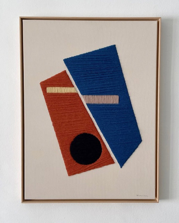 Chromatic Structures IV (Framed)