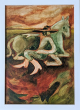 Load image into Gallery viewer, Does death ride a ghost horse? (Framed)