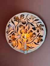 Load image into Gallery viewer, Floral sconce #1