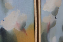 Load image into Gallery viewer, Flowers, Blue I (Framed)