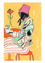 Load image into Gallery viewer, Geometric Silk Shirt Print