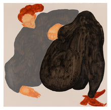 Load image into Gallery viewer, Girl in Red and Grey