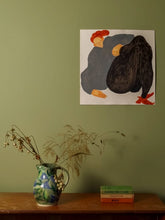 Load image into Gallery viewer, Girl in Red and Grey