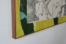 Load image into Gallery viewer, Graphite Yellow (Framed)