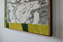 Load image into Gallery viewer, Graphite Yellow (Framed)