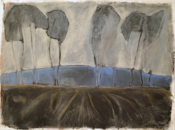 Her hands know the labour of the land (The Trees of Wooden Clogs) (Framed)