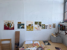 Load image into Gallery viewer, Esme on a Smoke Break (Framed)