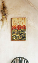 Load image into Gallery viewer, The Rain fell on Petals over the Pond (Framed)