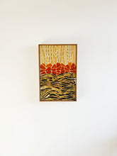 Load image into Gallery viewer, The Rain fell on Petals over the Pond (Framed)