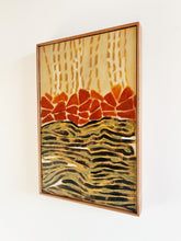 Load image into Gallery viewer, The Rain fell on Petals over the Pond (Framed)