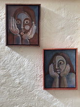 Load image into Gallery viewer, Daydreamer with red frame (Framed)