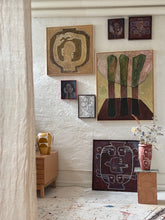 Load image into Gallery viewer, Daydreamer with brown frame (Framed)