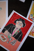 Load image into Gallery viewer, Lobster Claw Print (Signed)