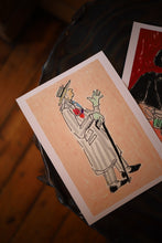 Load image into Gallery viewer, Mint Satin Gloves Print
