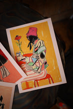 Load image into Gallery viewer, Geometric Silk Shirt Print