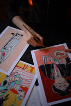 Load image into Gallery viewer, Lobster Claw Print (Signed)
