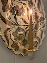 Load image into Gallery viewer, 'Large scollop oval flower' sconce 1