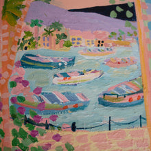 Load image into Gallery viewer, Summer Boats (Framed)