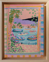 Load image into Gallery viewer, Summer Boats (Framed)