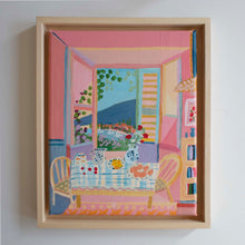 Load image into Gallery viewer, Sunny Breakfast View  (Framed)