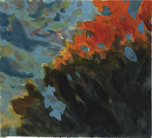 Load image into Gallery viewer, Leaves on fire with the last of the sun