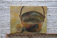 Load image into Gallery viewer, Metal Bucket Keeps a Small Cup Company