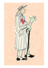 Load image into Gallery viewer, Mint Satin Gloves Print