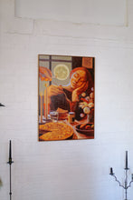 Load image into Gallery viewer, I'll cook you a pie on the Harvest Moon  (Framed)