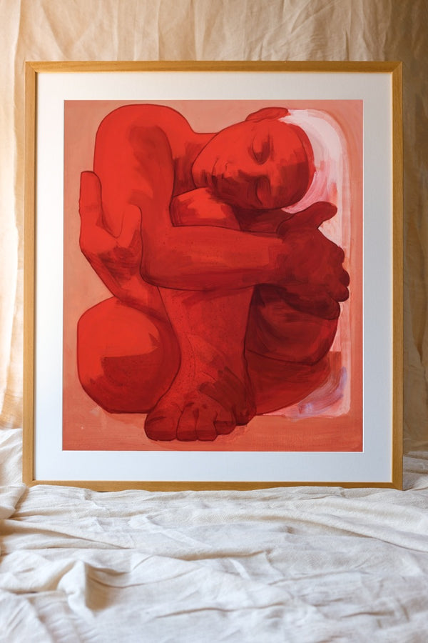 Sleeping Rock Four Print