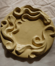 Load image into Gallery viewer, Floral Relief Plate, Butter