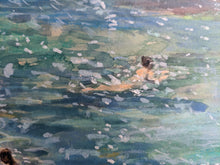 Load image into Gallery viewer, Swimming off the rocks, Prawle Point