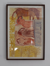 Load image into Gallery viewer, The knight's horse (Framed)