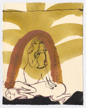 Load image into Gallery viewer, Under the archway in the black earth (Framed)