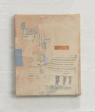 Load image into Gallery viewer, Untitled (peach and blue stripe)