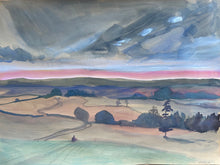 Load image into Gallery viewer, Watching the sunset behind Dartmoor