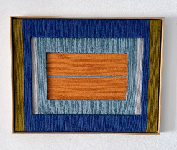 Woven fields I (Framed)