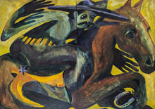 Load image into Gallery viewer, A Red Horse and a Yellow Sky