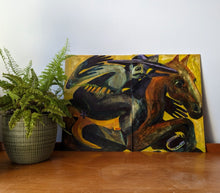 Load image into Gallery viewer, A Red Horse and a Yellow Sky
