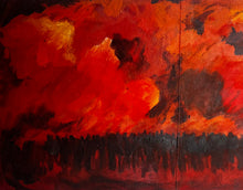 Load image into Gallery viewer, Divided red sky
