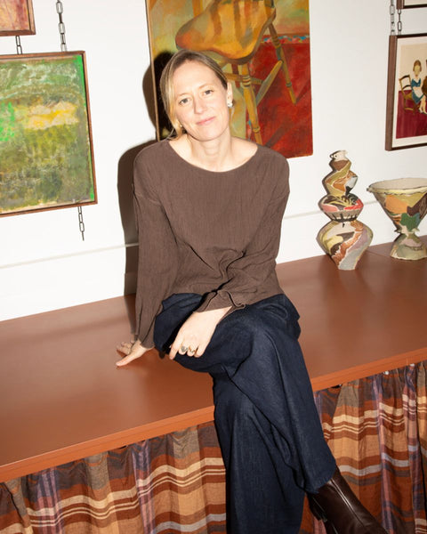 A professional portrait of Partnership Editions founder Georgia Spray, serving on the selection committee panel for the Artist Open Call 2026.