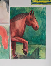 Load image into Gallery viewer, Red horse portrait