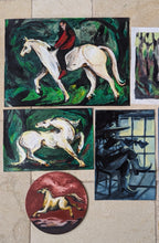 Load image into Gallery viewer, Setting out, through the forest at night