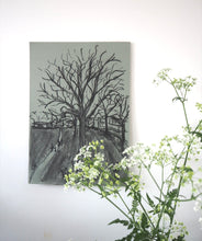 Load image into Gallery viewer, Daffodils and Tree in Chestnuts