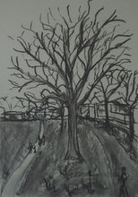 Load image into Gallery viewer, Daffodils and Tree in Chestnuts